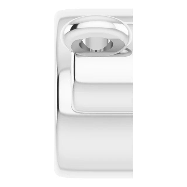 Oval bezel-set necklace center available in 10k and 14k Gold, or Sterling Silver