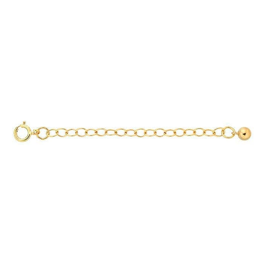 14/20 yellow gold-filled 2.9mm cable chain extender