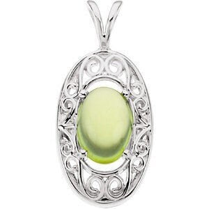 14k oval pendant mounting, available in white, yellow, rose gold, and sterling silver on request. choose your mounting size