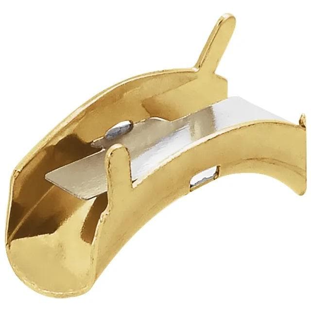 Ring size adjuster in 14k yellow or white gold filled, 4 shank widths available