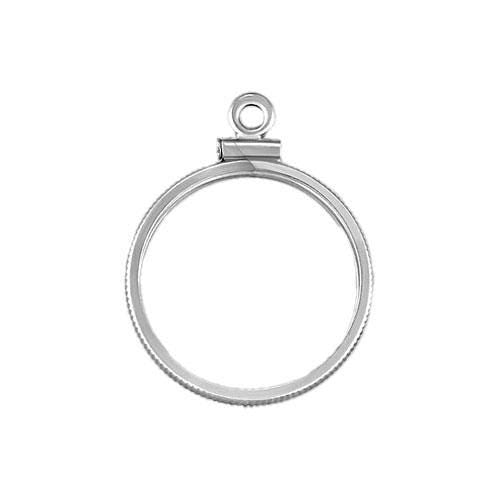 925 sterling silver or gold filled plain coin mounting, choose with or w/o bail, choose your US coin