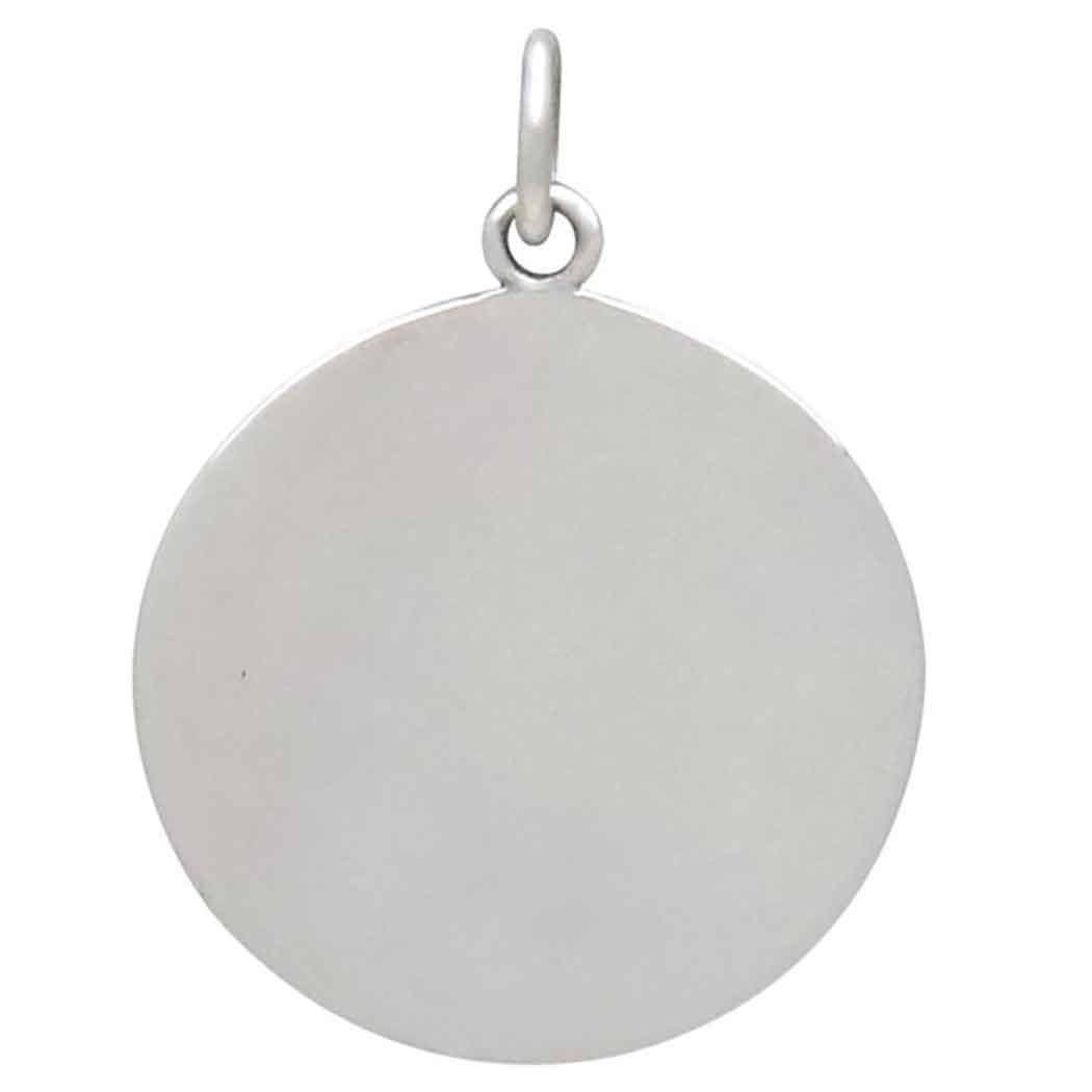 Sterling Silver Manta Ray and Fish Charm 24x18mm