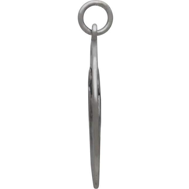 Sterling Silver Surfer Girl Charm 26x20mm