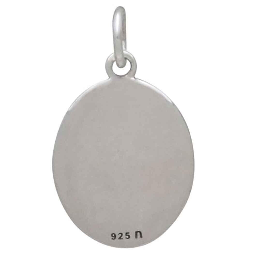 Sterling Silver Flying Airplane Pendant 20x12mm