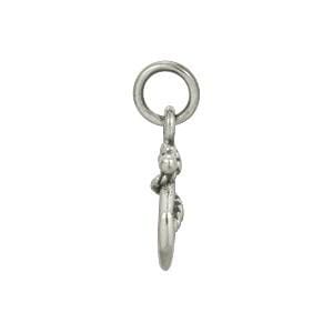 Sterling Silver Anchor Charm - Beach Charm 16x9mm