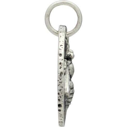 Sterling Silver Ancient Coin Charm - Bee 19x16mm