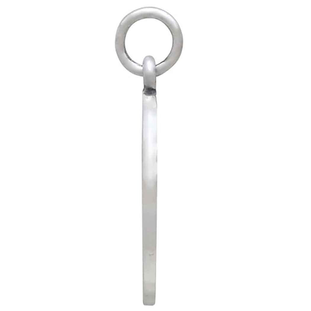 Sterling Silver Three Ravens Charm 22x16mm