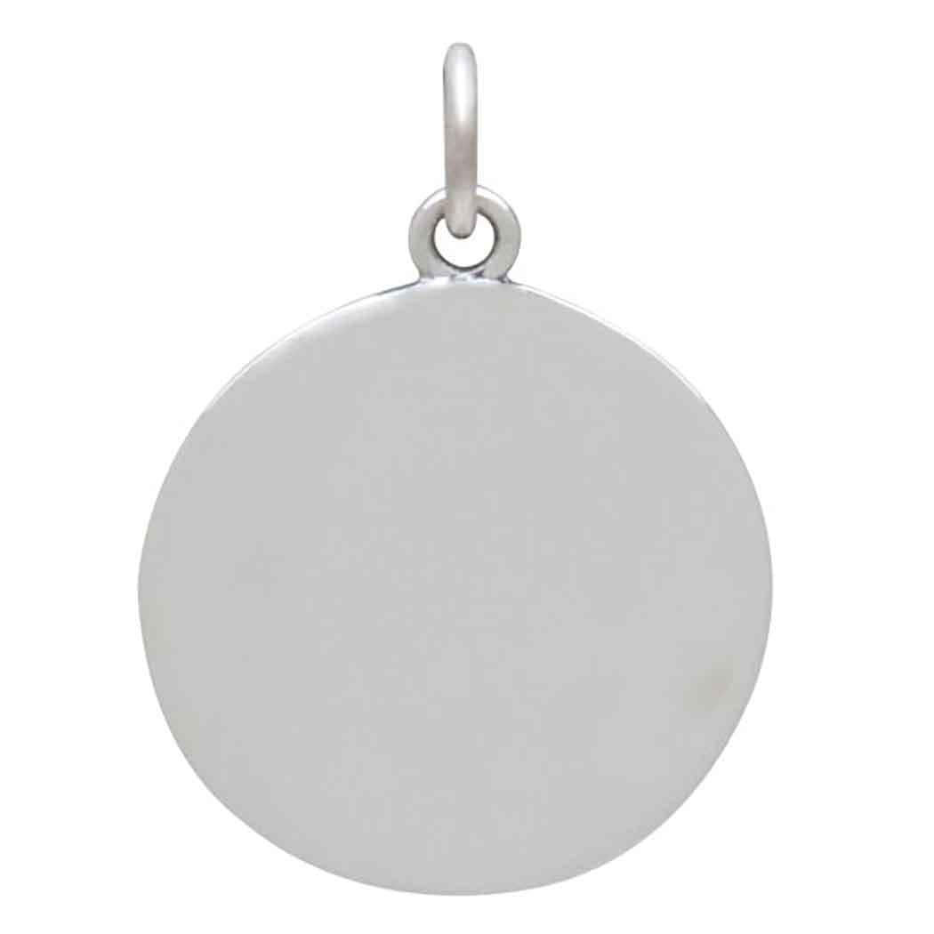 Sterling Silver Three Ravens Charm 22x16mm