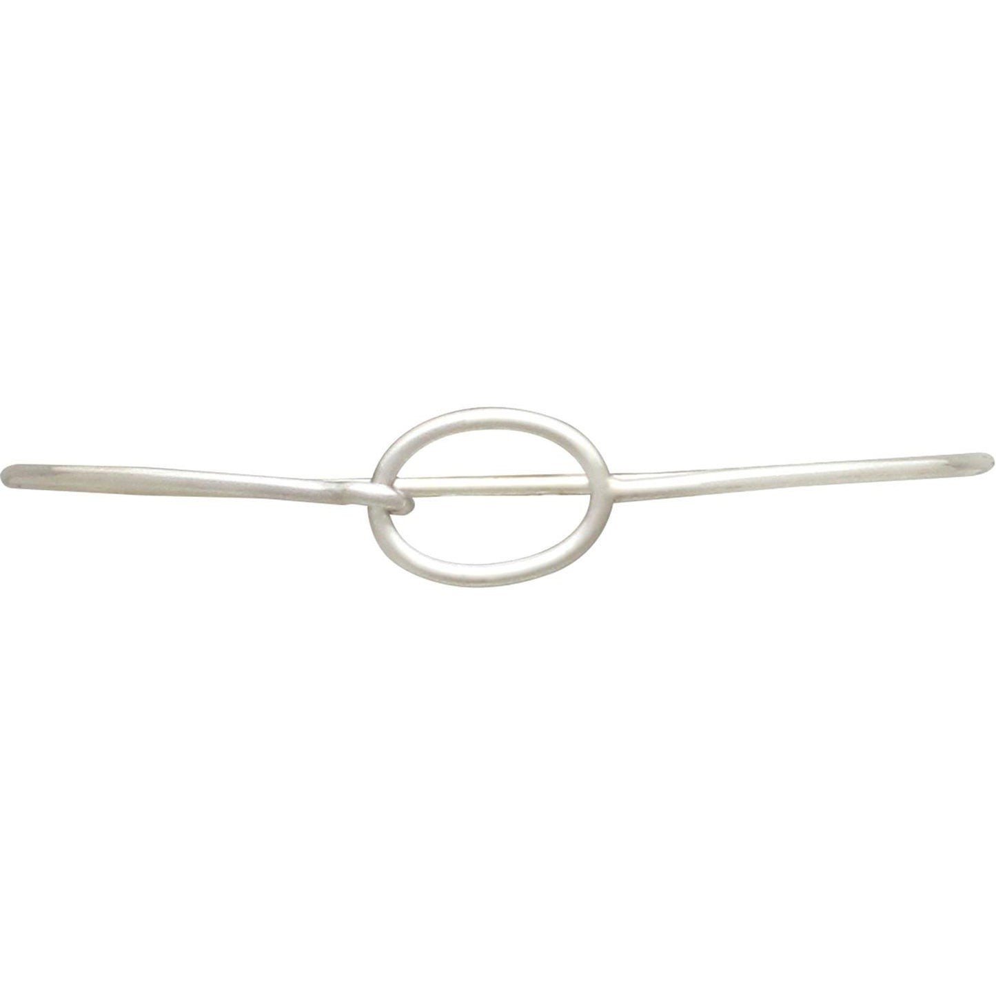 Sterling Silver Charm Bracelet - Hook and Eye Closure