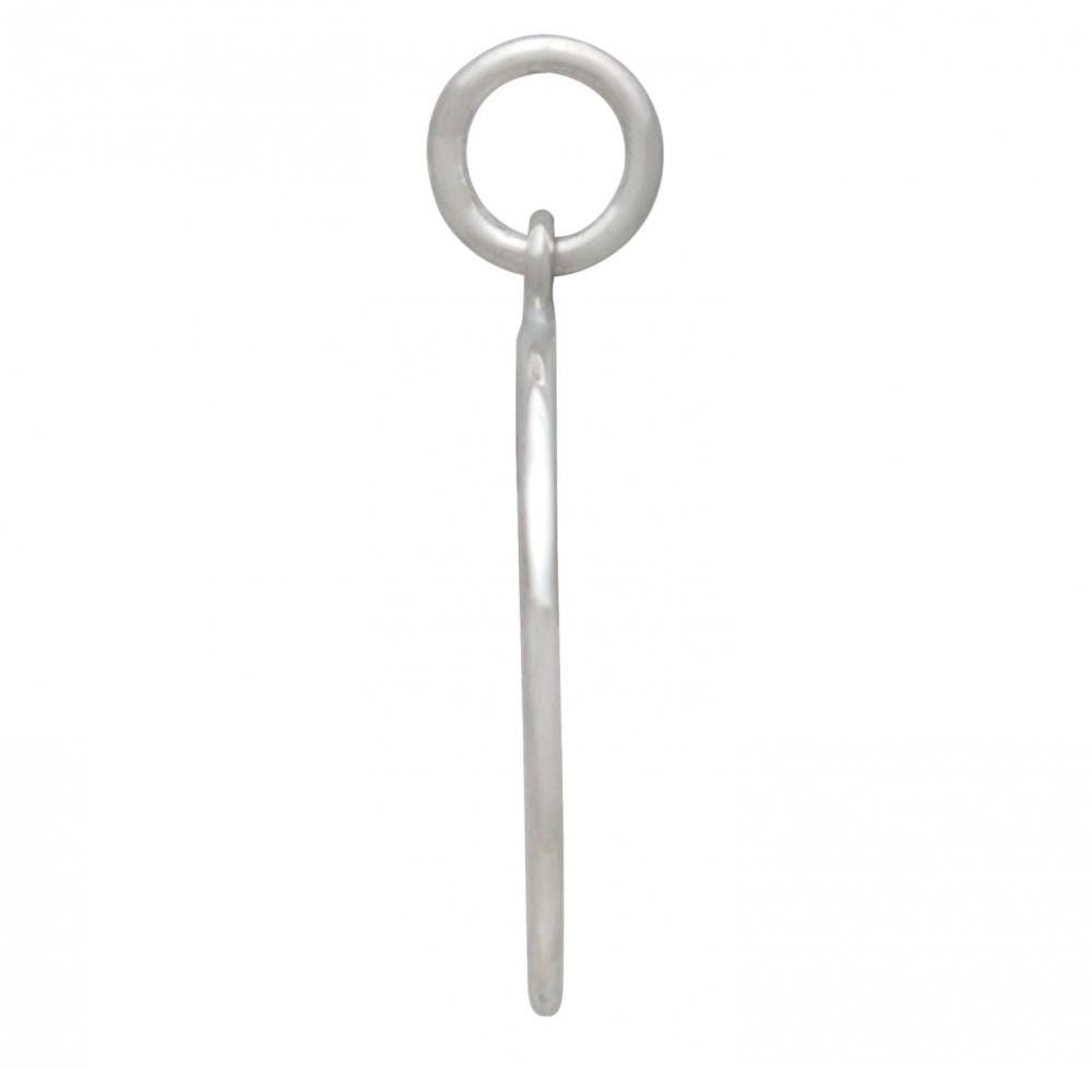 Silver Wire Mountain Charm 21x15mm