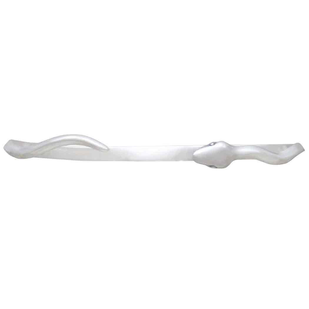 Sterling Silver Adjustable Snake Bracelet 48x62mm