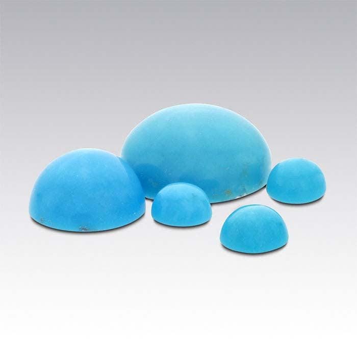 American Mined™ Sleeping Beauty Turquoise Round Cabochon, choose your size