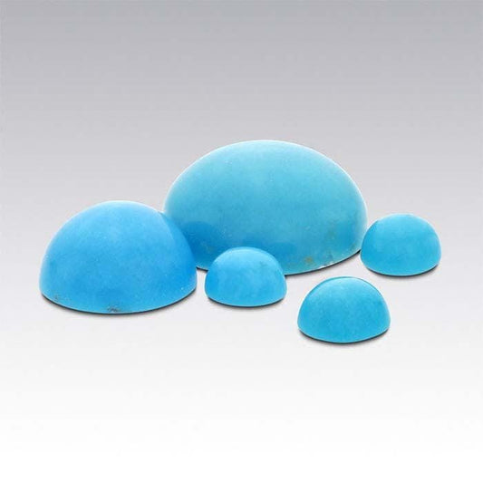 American Mined™ Sleeping Beauty Turquoise Round Cabochon, choose your size