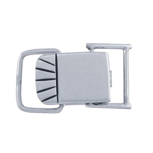 Sterling Silver 18 x 12mm Fold-Over Clasp, Multi-Strand