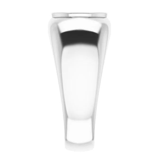 Sterling Silver 10x8 mm Oval Ring Mounting