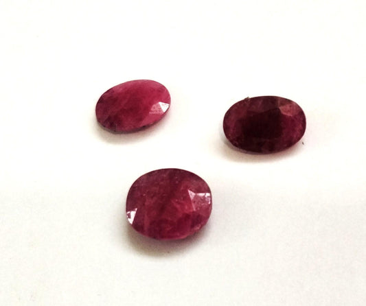 5 carat Oval faceted Ruby Promotional Grade