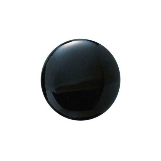 Black Onyx Round Cabochon, choose your size, sold as 1 pcs.