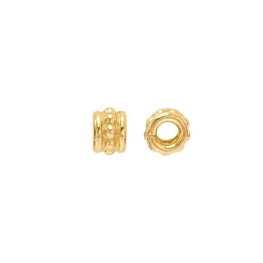 12/20 Yellow Gold-Filled 5.5 x 3.9mm Bead, sold 1pcs.