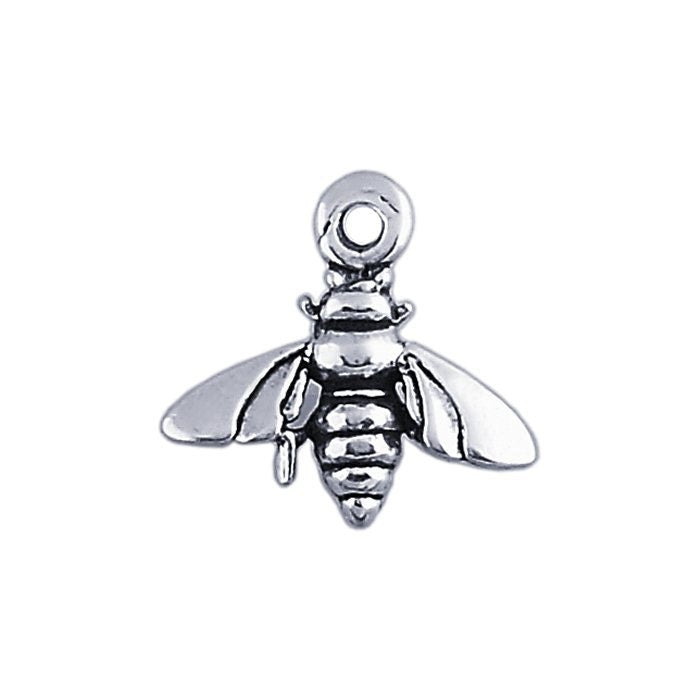 Sterling Silver 3-D Honey Bee Charm