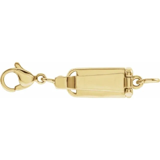 Plated Magnetic Clasp Converter in gold plated or silver- steel,