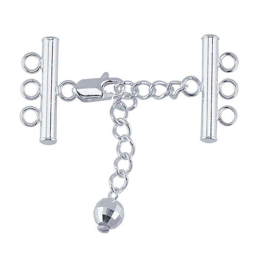 Adjustable Multi Strand Clasp 3-strand