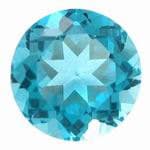 5 mm Round Shape Swiss Blue Topaz in AA Grade